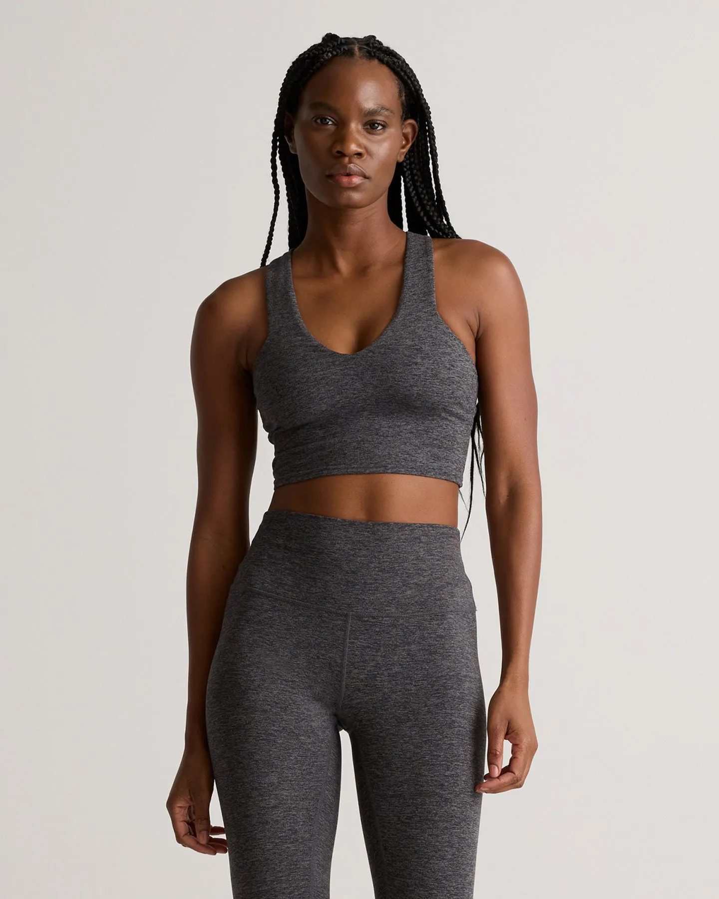 Ultra-Soft V-Neck Cropped Tank