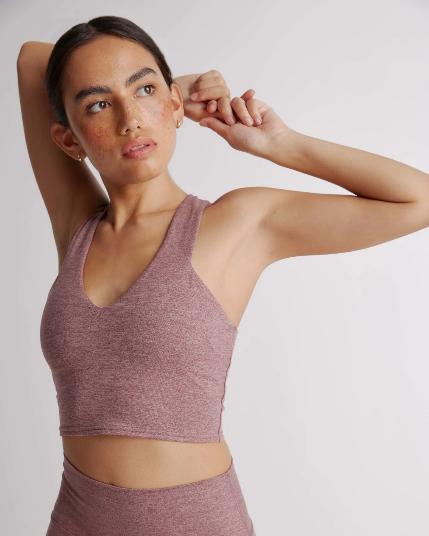 Ultra-Soft V-Neck Cropped Tank