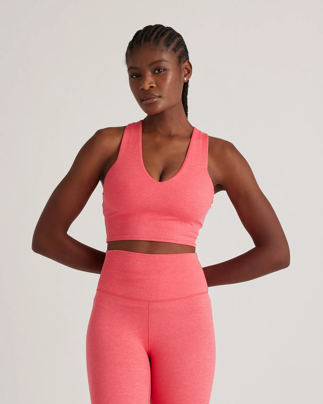 Ultra-Soft V-Neck Cropped Tank