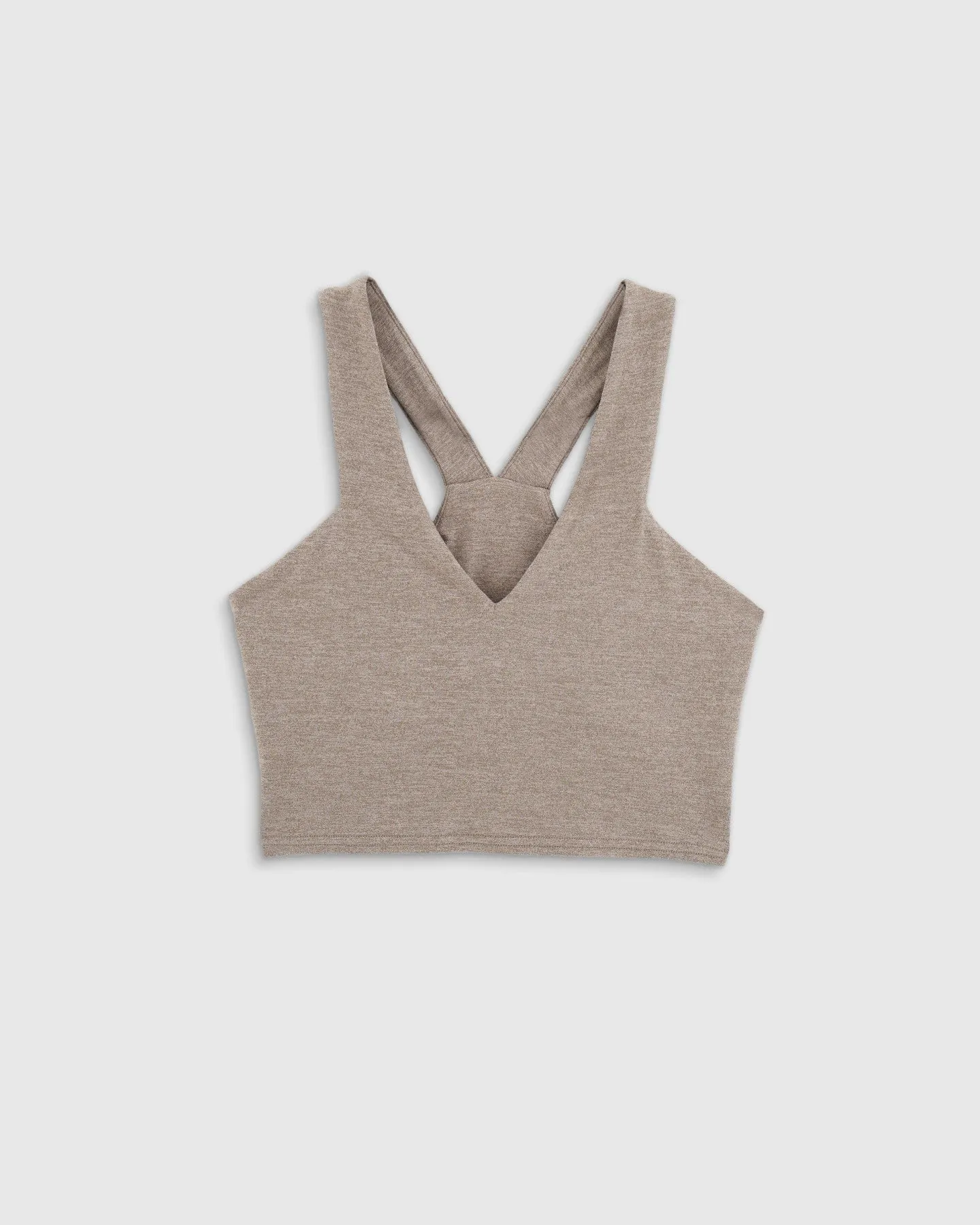 Ultra-Soft V-Neck Cropped Tank