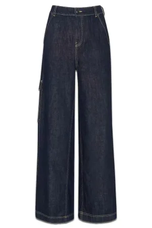 Wide Leg Cargo Jean