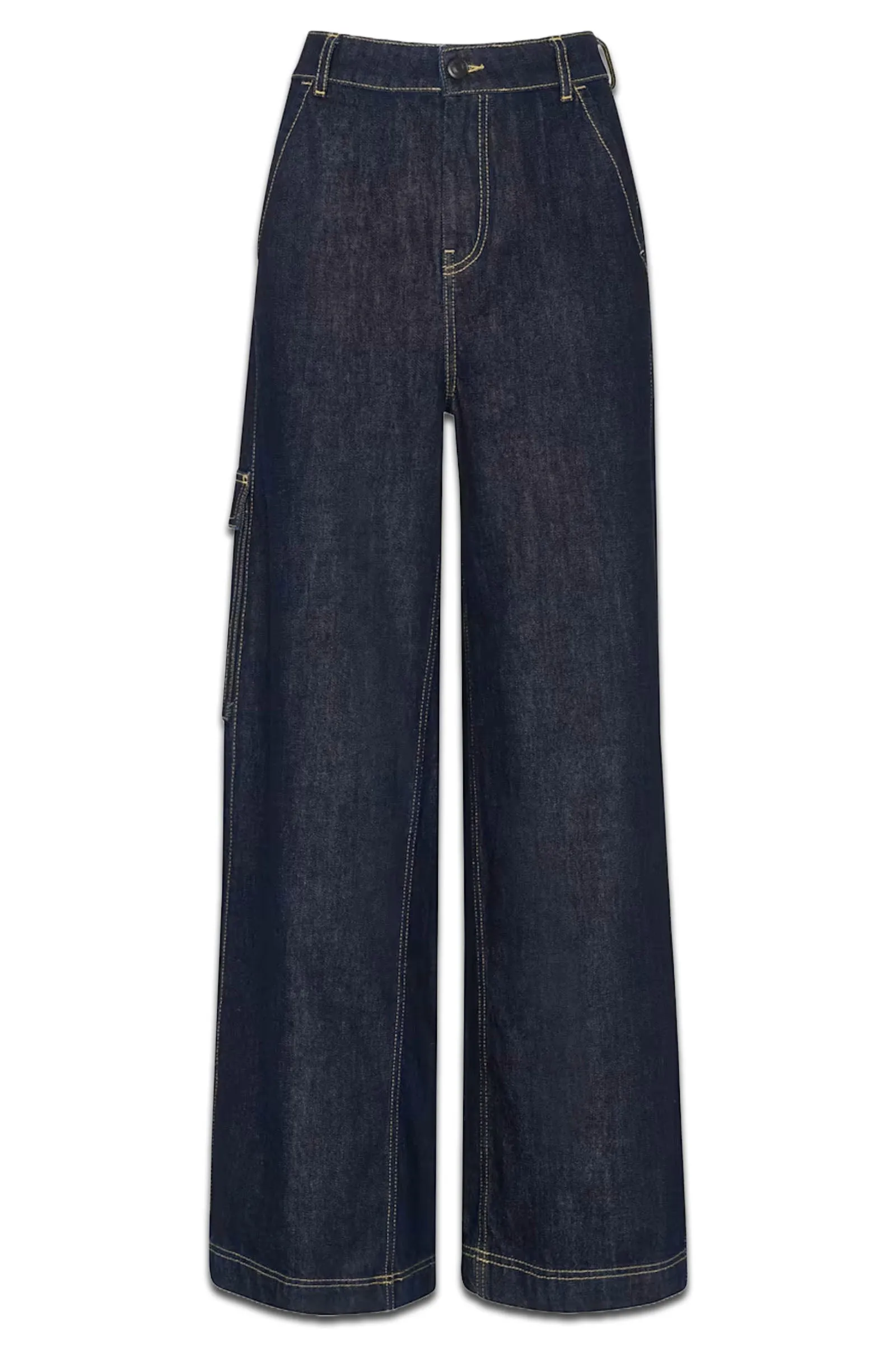 Wide Leg Cargo Jean